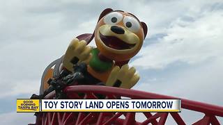 Toy Story Land opens Saturday at Disney World