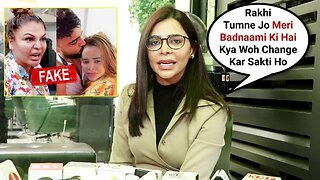 Adil Khan Durrani Indian Girlfriend Tanu Chandel Press Conference Addressing Rakhi Sawant Allegation