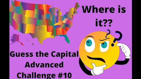 Advanced: How well do you know the U.S. Capitals? U.S. Capitals #10