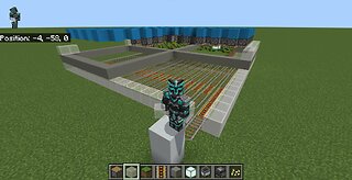 Minecraft Bedrock 1.20 Automatic Melon/Pumpkin Farm Build and Demo