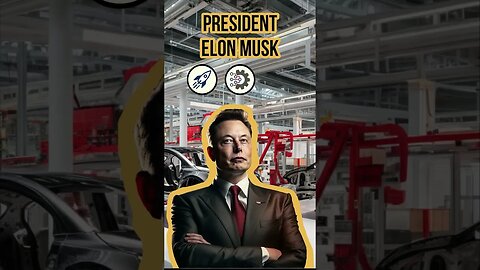 ¿Qué pasaría si Elon Musk se convirtiera en presidente? #alternatehistory usapolitics #elonmusk