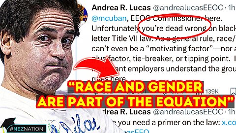 Marc Cuban EXPOSED for Discrimination by the EEOC Commissioner: DEI Strikes Again!