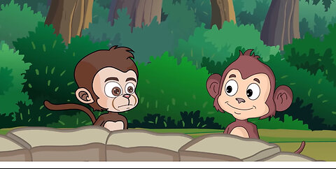 Intelligent Monkey | English Moral Story | English Cartoon | English