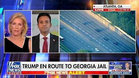 Vivek Ramaswamy on Fox News' Ingraham Angle: Trump Arrest 8.24.23