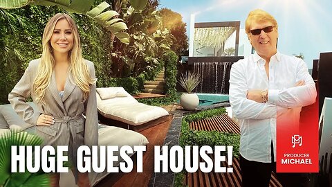 GUEST HOUSE BIGGER THAN MOST HOMES! $87,000,000 MANSION!