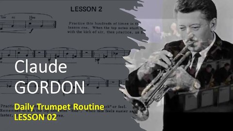 Claude Gordon - Rotinas Diárias para Trompete - Lição 02
