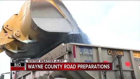 Wayne County drivers preparing for long weekend of plowing snow