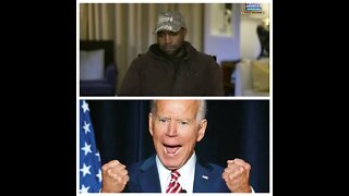 Kanye West calls Biden F... RETARDED on Piers Morgan show