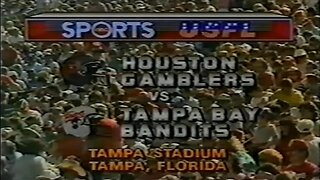 1985-03-03 USFL Houston Gamblers vs Tampa Bay Bandits