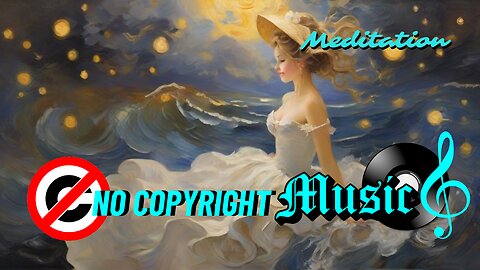 "Meditation Space: Cosmic Waves | Soaring Ambient Background [No Copyright Music]"