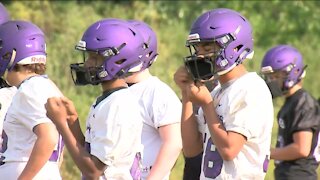 Kenosha Indian Trail football team adds masks to uniform