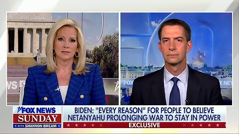 Sen. Tom Cotton: U.S. Should Be 'Backing Israel To The Hilt'