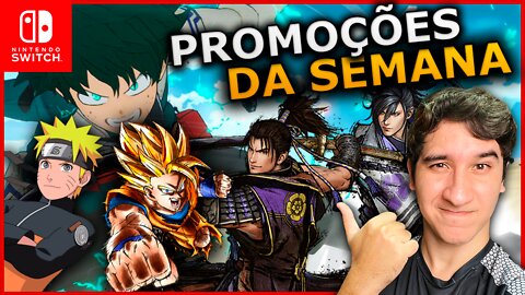 PROMOÇÕES DA SEMANA NO NINTENDO SWITCH! | ATÉ 75% DE DESCONTO | ABRIL 2.0