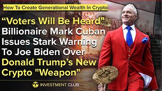 Billionaire Mark Cuban Issues Stark Warning To Joe Biden Over Donald Trump’s New Crypto "Weapon"