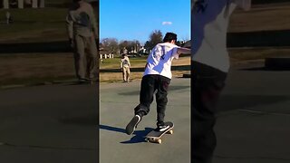 Lipslide fakie + Switch slappy line from Bo today at Millersville #skatepark #skateboarding #skate