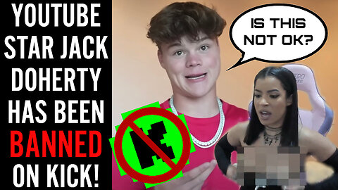 Internet star Jack Doherty asks women to FLASH his Kick livestreams and FAKES his own kidnapping?!