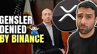 GARY GENSLER DENIED BY BINANCE | XRP RIPPLE THE ONLY CRYPTO WITH CLARITY? 🤯