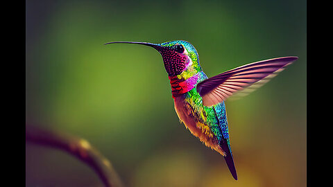 best scenery of humming bird