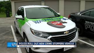 Wauwatosa Police roll out new Crime Stoppers vehicle