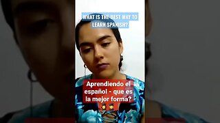 aprendiendo el español / the best way to learn Spanish? #español #colombia #medellín #spanish