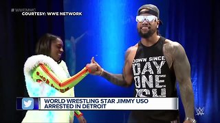 World Wrestling star Jimmy Uso arrested in Detroit