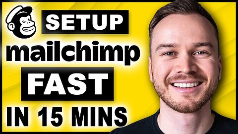 Learn Mailchimp FAST in 15 Minutes (FOR BEGINNERS)