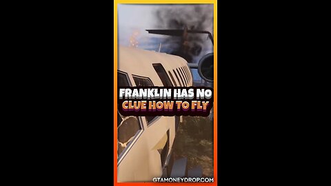 Franklin has no clue how to fly | Funny #GTAclips Ep 580 #GTA5_FUNNY