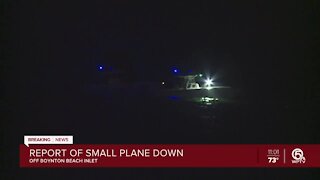 Agencies search for small plane after report of crash