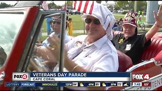 Veterans Day parade celebration in Cape Coral