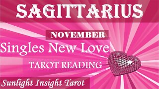 SAGITTARIUS SINGLES | Fated Love!💞The Emperor, The Empress & Their Past Lives!💕November 2022