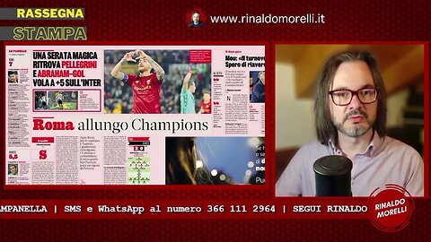 Rassegna Stampa 17.4.2023 #322 - La ROMA vede la Champions, cade la Juve. Vigilia di NAPOLI-MILAN