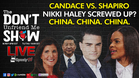 🚨 LIVE | 15NOV23: Haley in Trouble. China Visit. Shapiro Vs. Owens.