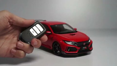 Unboxing of Honda Civic Type R 1:18 Scale (💖 Super Realistic Diecast Model)