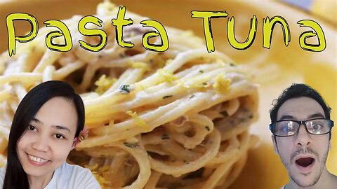 Today Xmandre go buy food near House from Valen and we prepare Pasta with Tuna