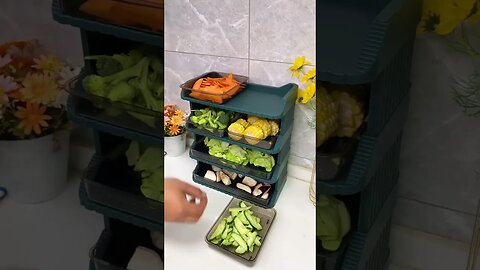 ⭐Product Link in Comments/Bio⭐ Organize your kitchen with our multi-layer storage dish tray.