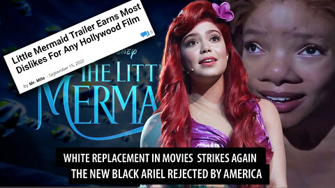 The New Black Ariel REJECTED by America, Trailer Gets MILLIONS of Dislikes