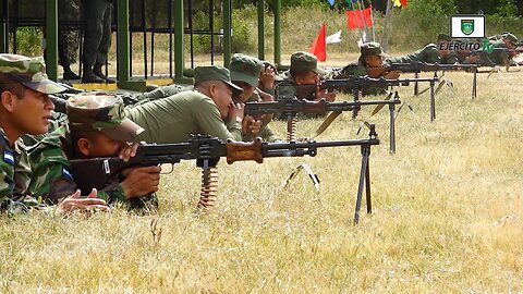 Inauguración del XXXIV Campeonato de Tiro con Armas de Infantería del Ejército de Nicaragua