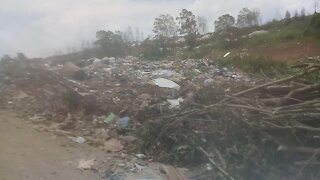 SOUTH AFRICA - Durban - Msunduzi landfill site on fire (Videos) (MyP)