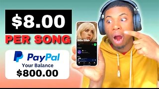 Earn $800 Just By Listening To Music! (Make Money Online For Free}