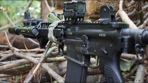Range footage of the Daniel defense MK18, with the Radian AX556 A-DAC Lower!!