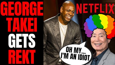 George Takei Gets ABSOLUTELY DESTROYED After He Attacks Dave Chappelle's The Closer Netflix Special
