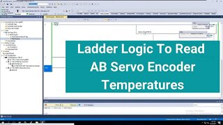 Retrieving Encoder Temperature on a Kinetix Servo Drive Using Studio 5000 Message Instruction