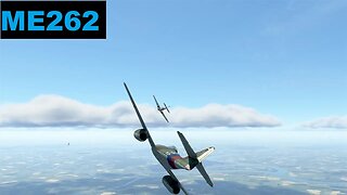 ME262 Vs P51B & C47 (IL-2)