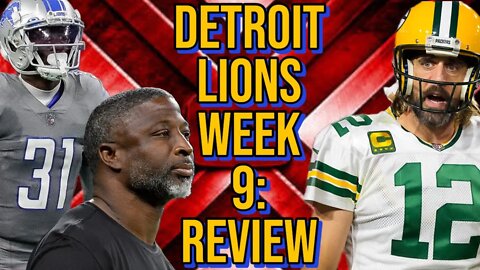 Detroit Lions Week 9: Review #detroitlions #greenbaypackers #nfl