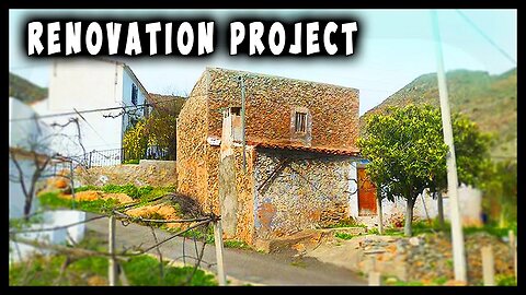 Rustic Stone House Renovation Project Opportunity Andalucia, Lubrín, Spain
