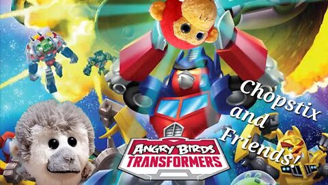 Chopstix and Friends! Angry Birds Transformers part 4! #subcribetomychannel #transformers #gaming