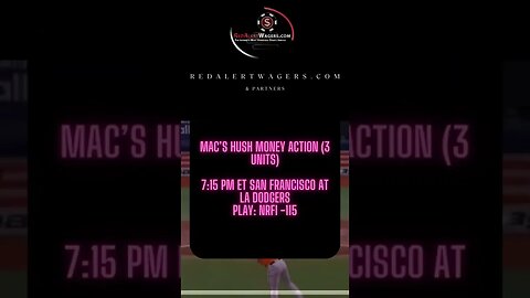 Free MLB Exclusive Pick - San Francisco Giants at LA Dodgers