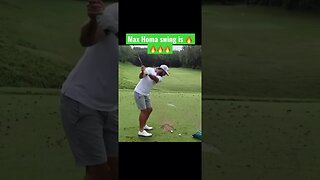 Max Homas golf swing is the best! #maxhoma #golf #tomgillisgolf