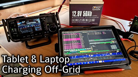 Off-Grid Ham Radio Tablet Laptop Charging How To