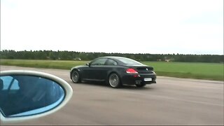 BMW M5 vs BMW M6 both V10 S85 507 HP